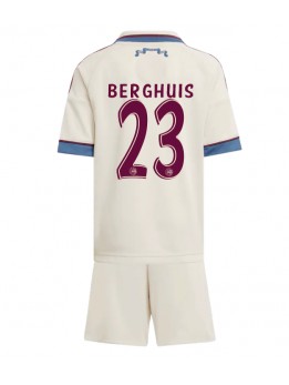 Ajax Steven Berghuis #23 Replika Tredje Kläder Barn 2025-26 Kortärmad (+ byxor)